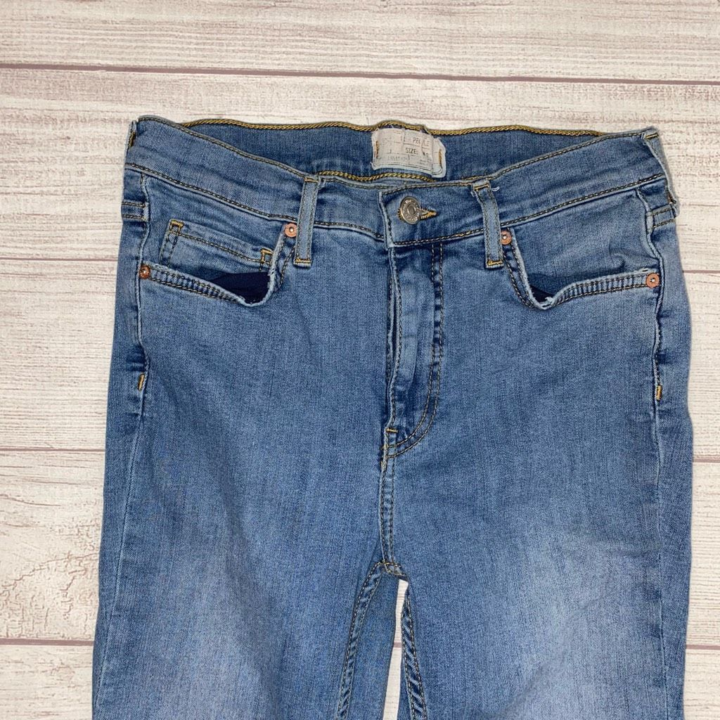 Free People Free people ripped jeans blue women sz 27 waist Size 27" / US 4 / IT 40 - 2 Thumbnail