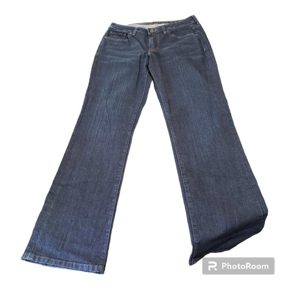 Designer CT717a Jag Ladies Low Rise Boot Cut Jeans 14 Size 36" / US 14 / IT 50 - 1 Thumbnail