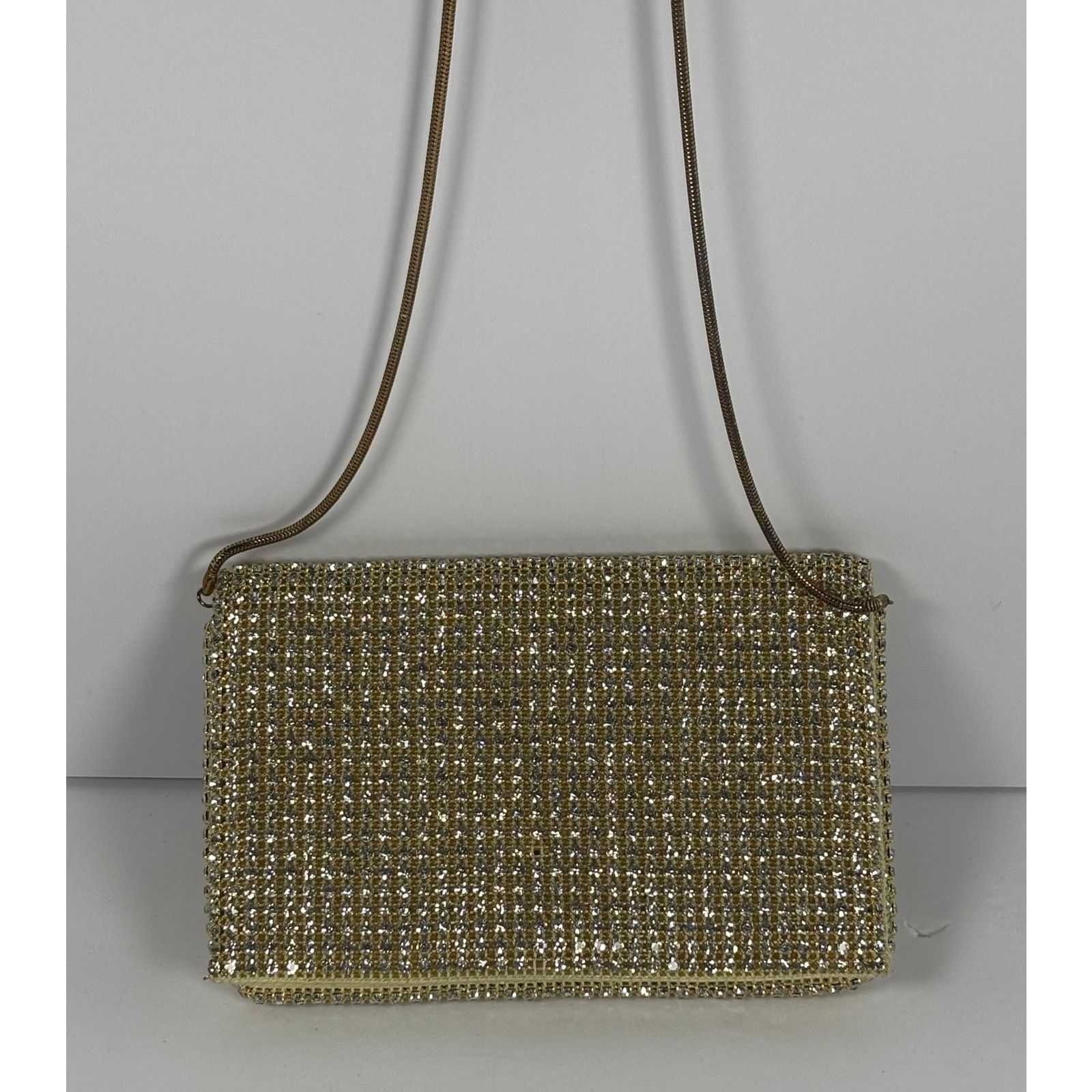 The Unbranded Brand Vintage Van S Authentic Rhinestone Evening Clutch Crossbody Size ONE SIZE - 8 Thumbnail