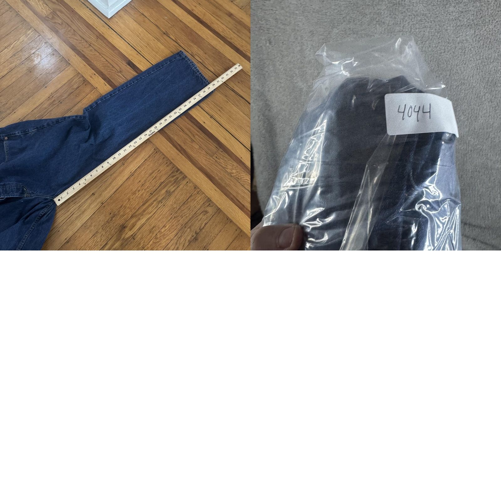 Aeropostale Aeropostale Jeans Mens Essex Straight Leg Blue Medium Wash 38x32 Denim Cotton Zip Pockets Vintage No Size US 38 / EU 54 - 11 Thumbnail
