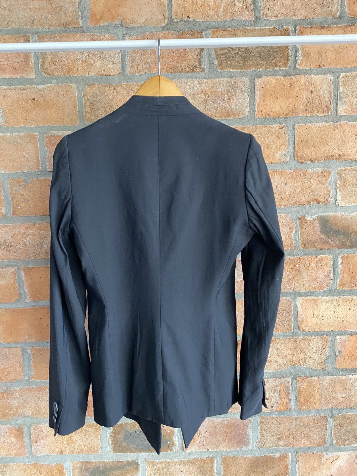 Helmut Lang HELMUT LANG New York Black Deep V-Neck Blazer Size XS / US 0-2 / IT 36-38 - 16 Thumbnail