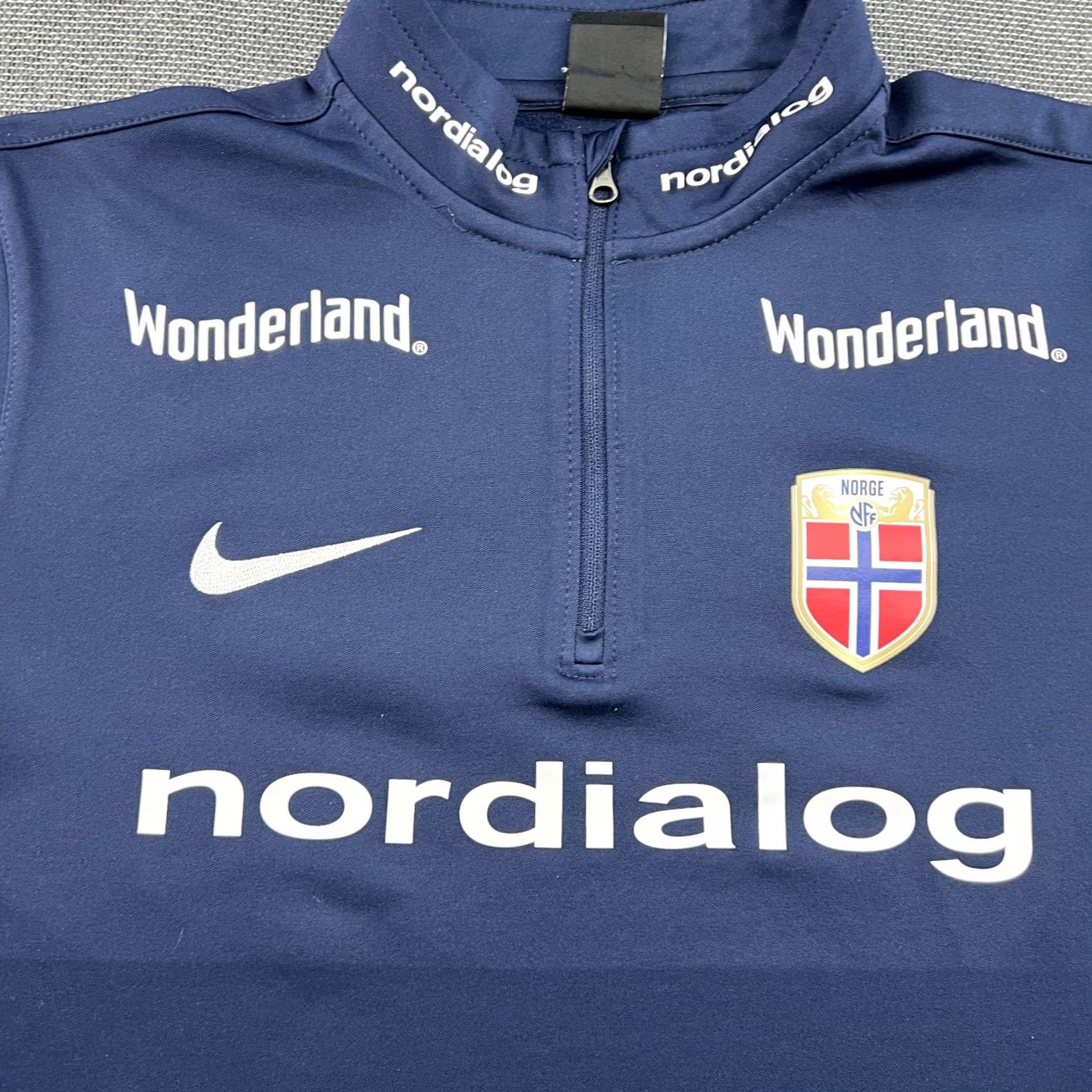 Nike Nike Track Top 1/4 Zip Shirt Mens Medium Football Jersey Blue Nike Jersey Size US M / EU 48-50 / 2 - 4 Thumbnail