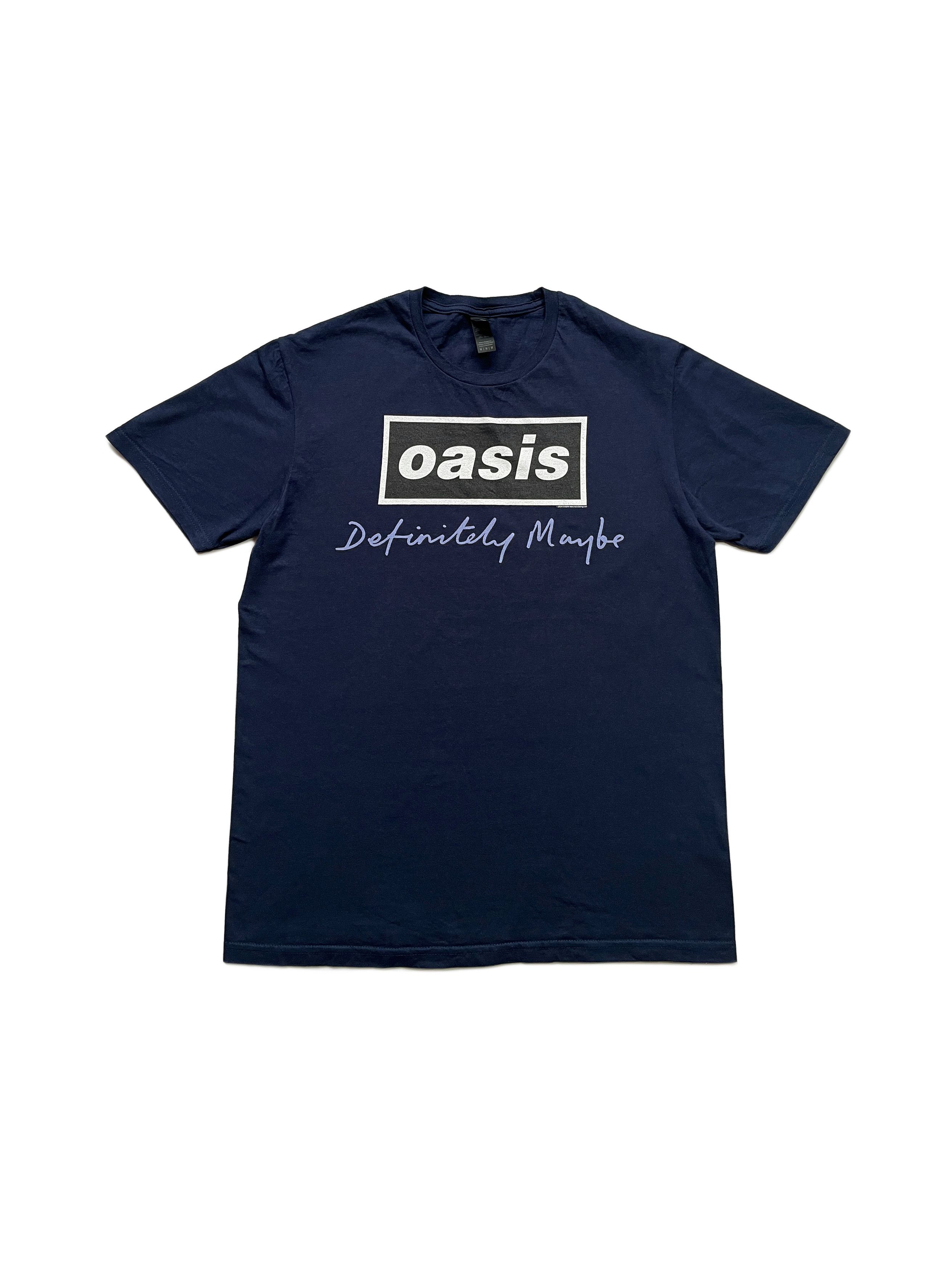 Band Tees × Vintage Oasis Shirt Box Logo Vintage Band Tees