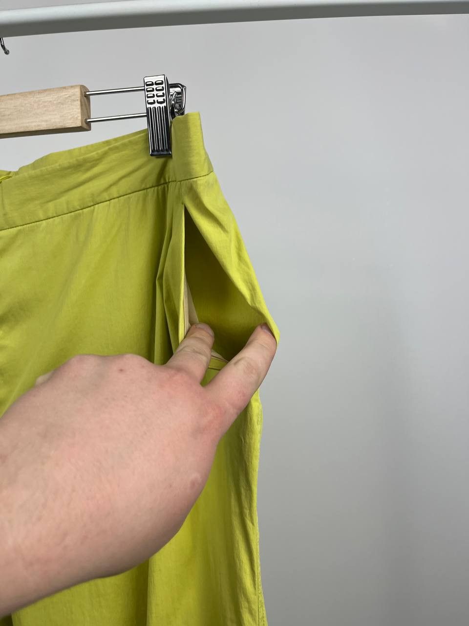 Jil Sander Jil Sander Lime Green Cotton Trousers Pants Minimalist Size 40" / US 18 - 5 Thumbnail