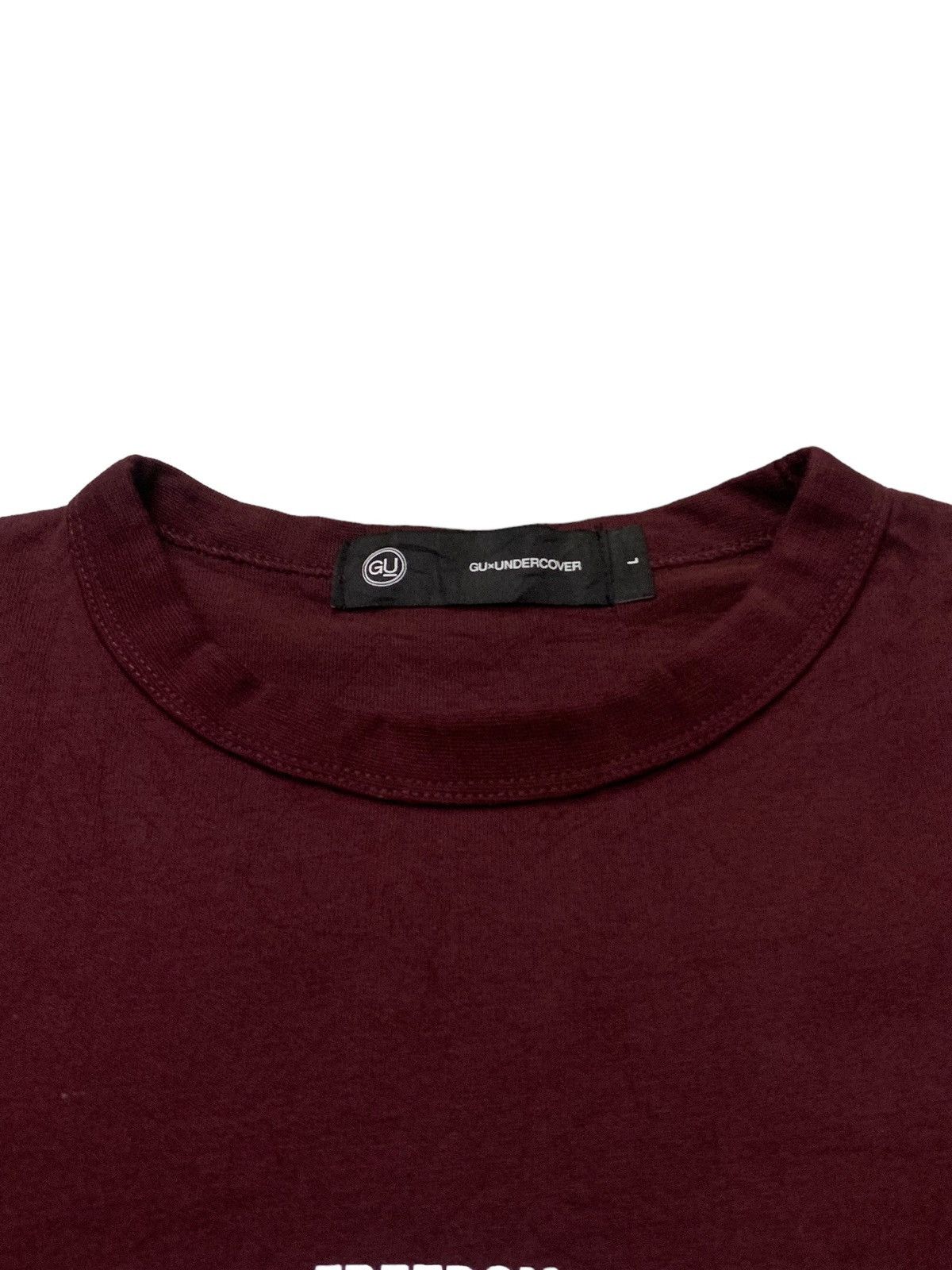 GU × Jun Takahashi × Undercover Undercover GU Freedom Of Noice Poem Long Sleeve Tees Size US L / EU 52-54 / 3 - 6 Thumbnail