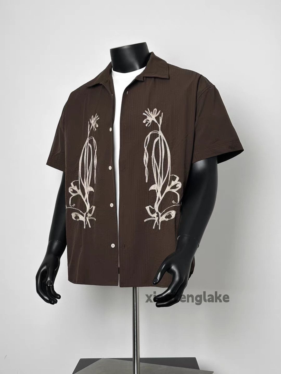 Vintage Unisex washed retro faded loose Hawaiian aloha shirt Size US M / EU 48-50 / 2 - 1 Thumbnail