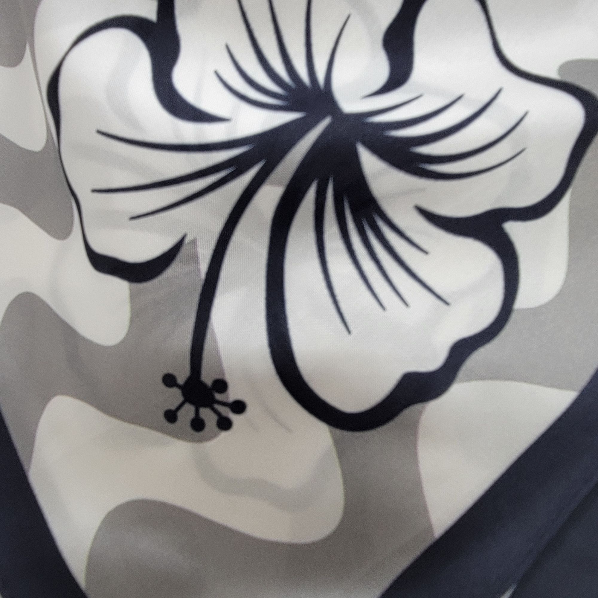Other ⭐New Elegant Bandana Square Scarf Silky Satin Soft WHITE Gra Size ONE SIZE - 5 Thumbnail
