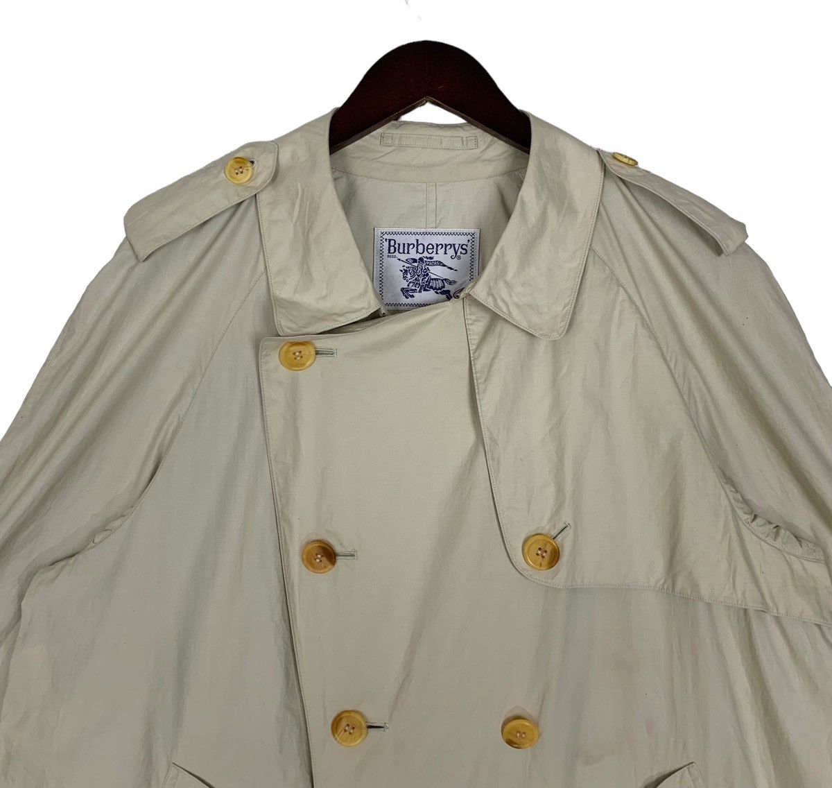 Burberry Vintage Burberry London Designer Luxury Overcoat For Women Size M / US 6-8 / IT 42-44 - 3 Thumbnail