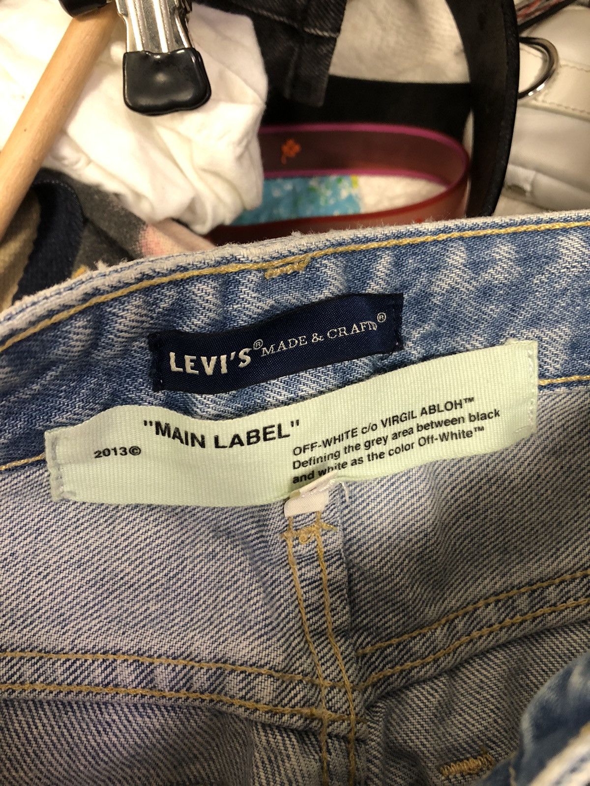 Levi's × Off-White Levi’s Made & Crafted x Off White jeans Size US 30 / EU 46 - 7 Thumbnail
