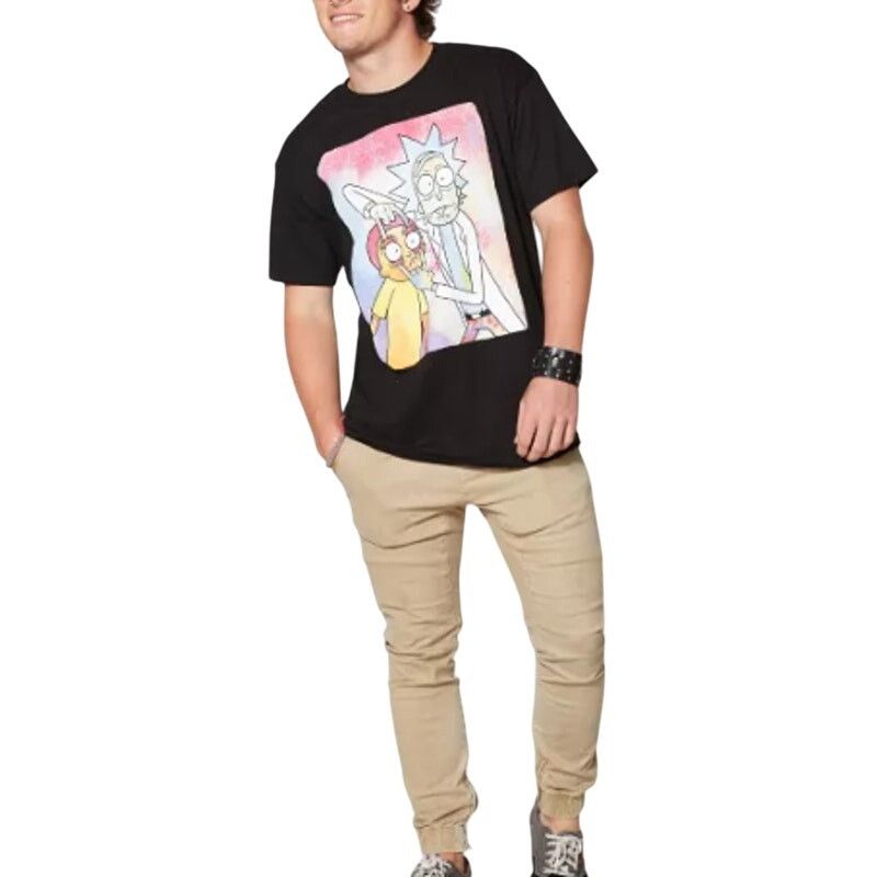 Other Rick and Morty Black Short Sleeve Graphic Crew Neck T-Shirt Size US L / EU 52-54 / 3 - 1 Thumbnail