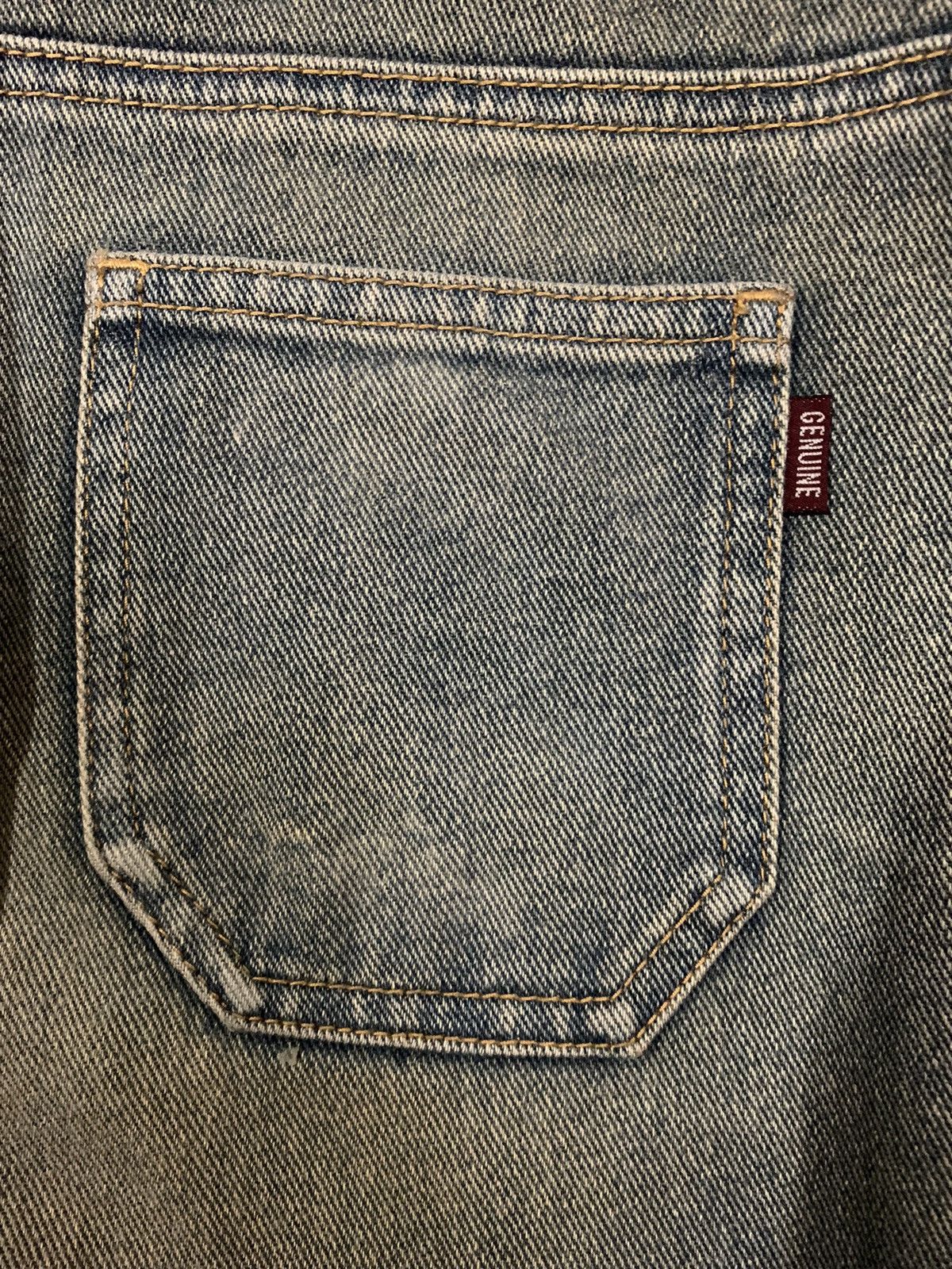 Hysteric Glamour Japanese Brand Yellow Mud Wash Flare Bell Bottom Jeans Size US 27 - 14 Thumbnail