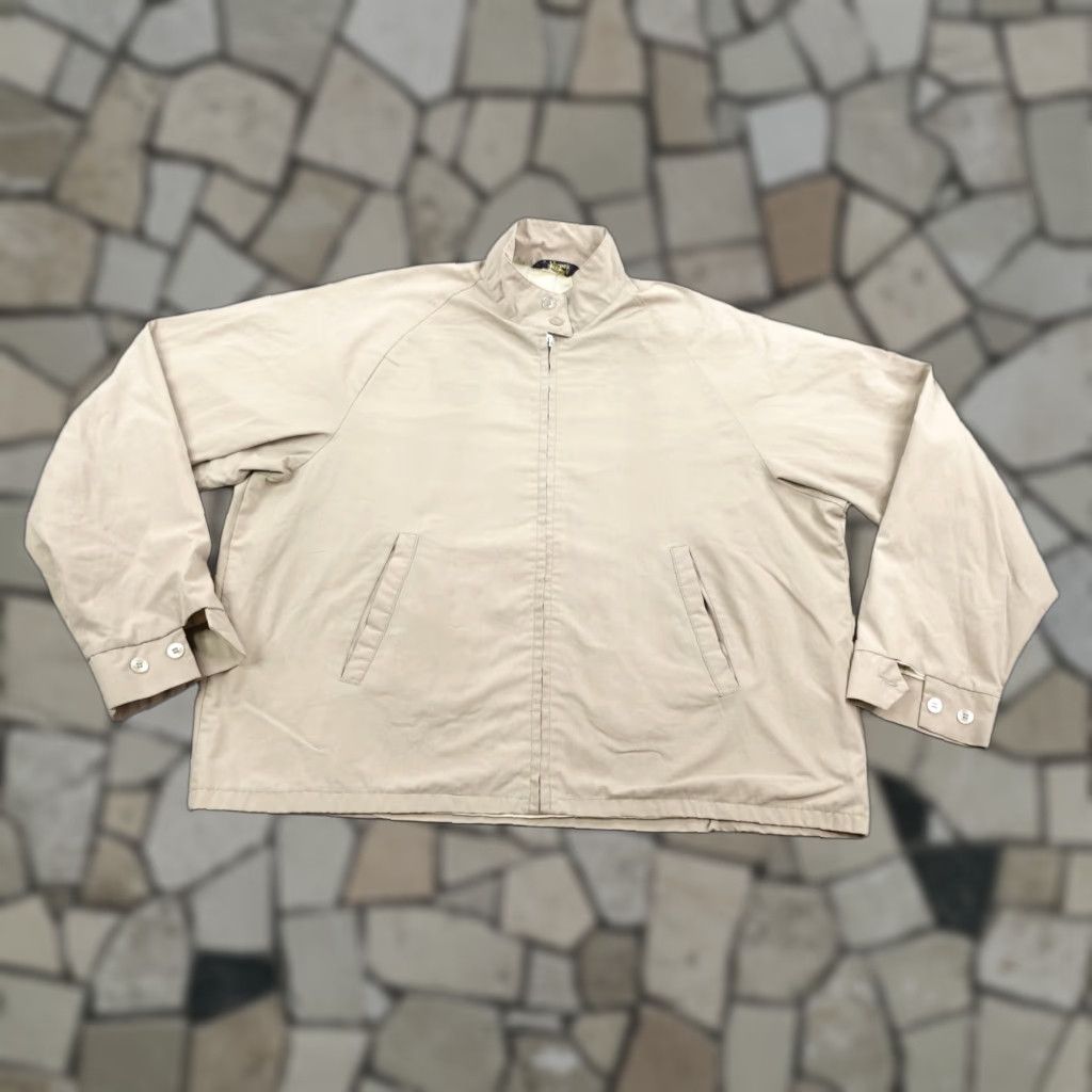 Sears VINTAGE Oakbrook Sportswear Jacket Mens XL Beige Bomber Talon Zipper Coat 60s Size US XL / EU 56 / 4 - 1 Thumbnail
