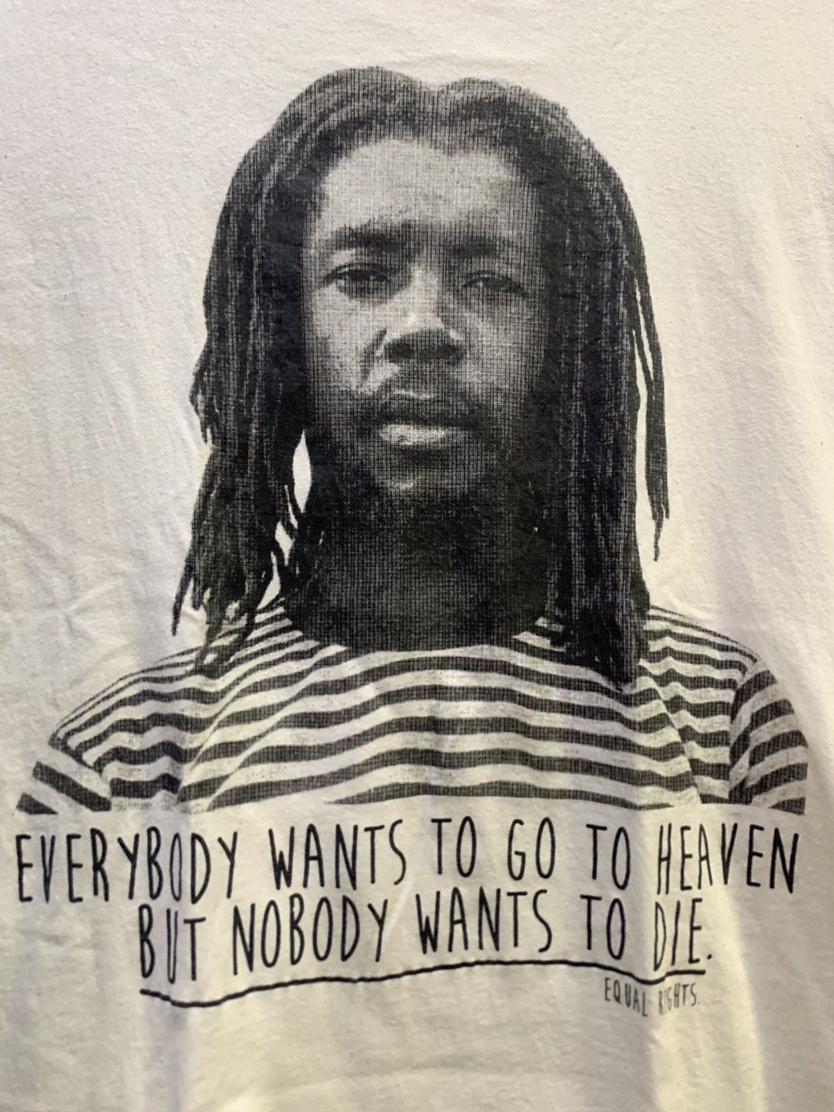 Band Tees × Vintage PETER TOSH Equal Rights “Everybody Wants To Go To Heaven… Size US M / EU 48-50 / 2 - 1 Thumbnail
