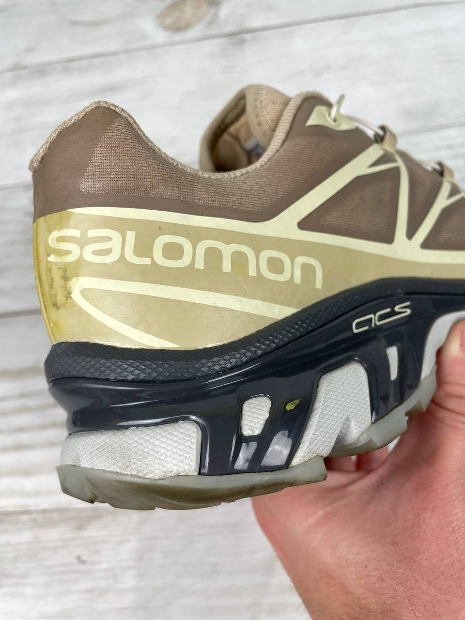 Salomon Salomon XT-6 Clear Safari Vanila Ice Sneakers Men Size US 10 Size US 10 / EU 43 - 12 Thumbnail