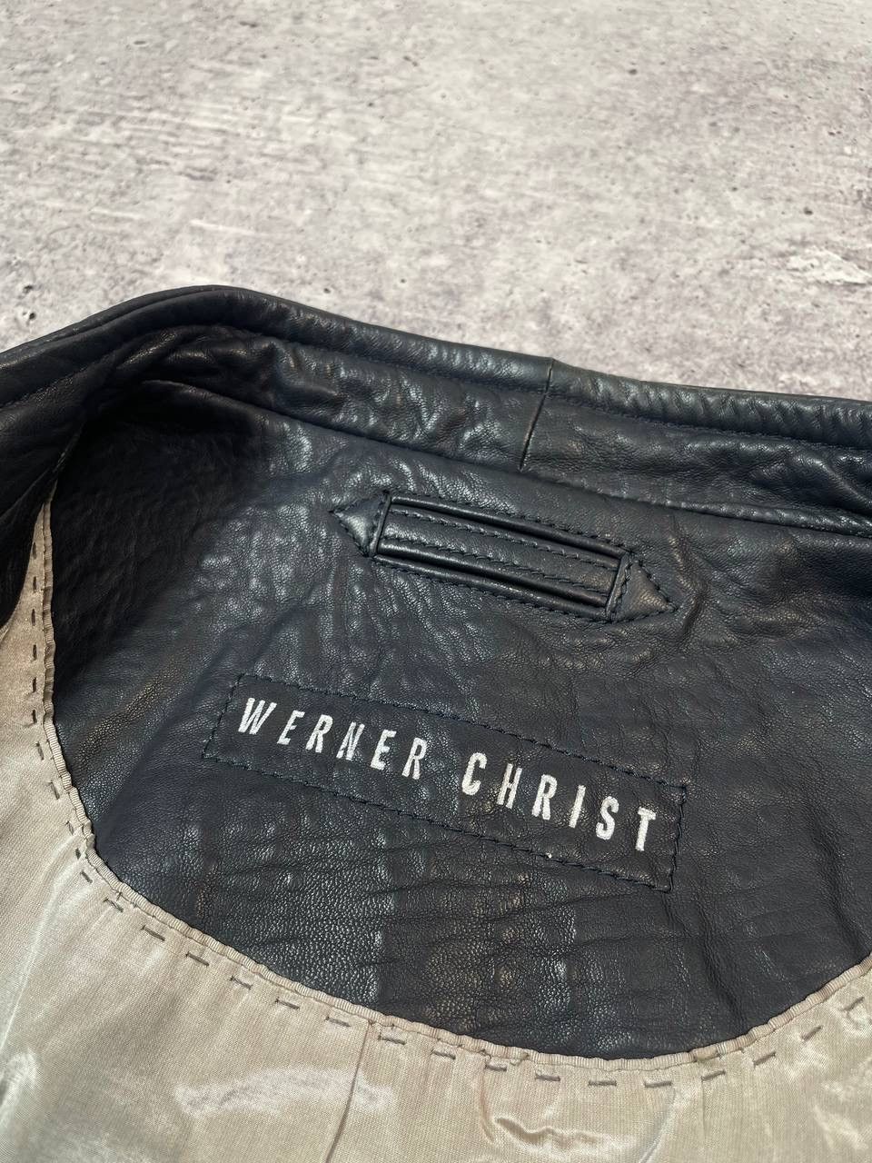 Vintage Vintage Werner Christ Biker Racing Leather Jacket Y2K Size M / US 6-8 / IT 42-44 - 8 Thumbnail