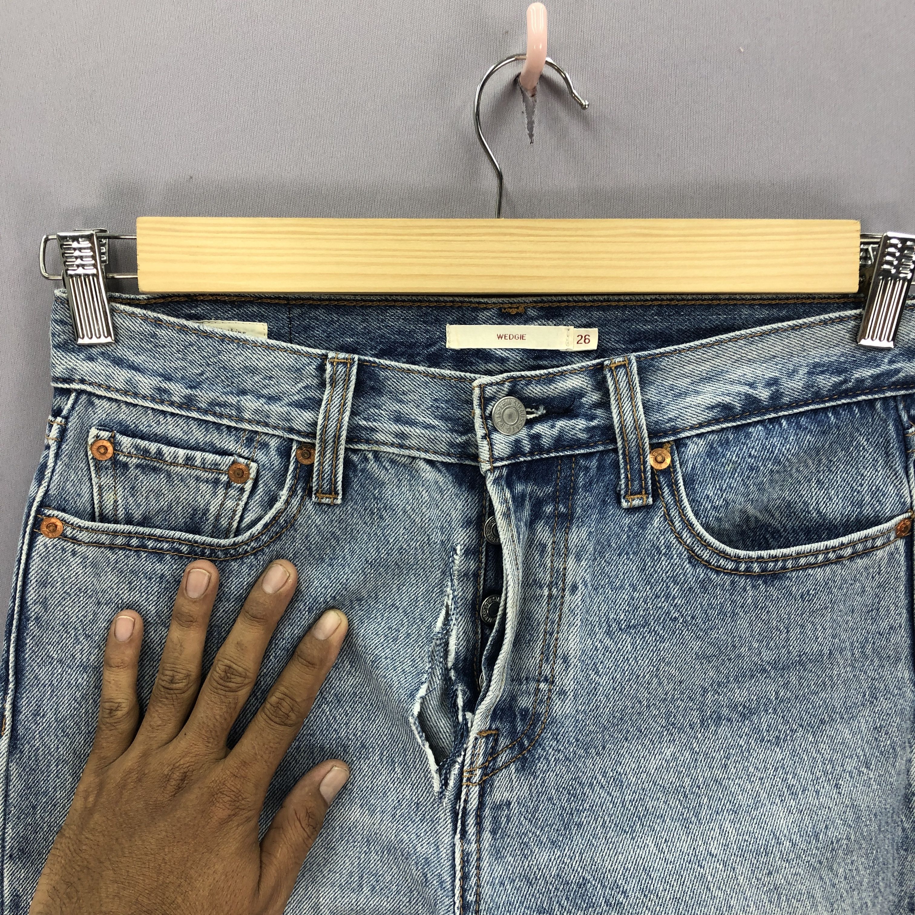 Levi's Vintage Y2K Levis 501 Premium Jeans Levi's Faded Denim Size 28" / US 6 / IT 42 - 10 Thumbnail