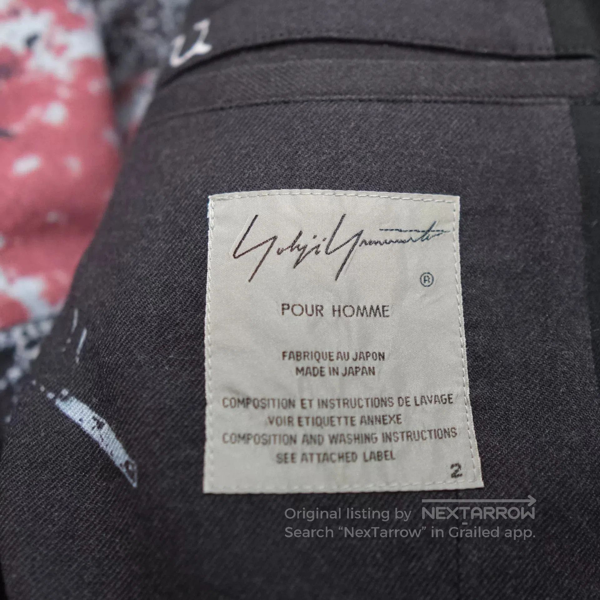 Yohji Yamamoto Yohji Yamamoto Black Double-Faced Coat. Size US M / EU 48-50 / 2 - 8 Thumbnail