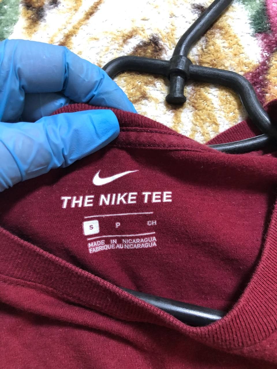 Nike Nike Shirt Men Center Swoosh Athletic Department Size US S / EU 44-46 / 1 - 7 Thumbnail
