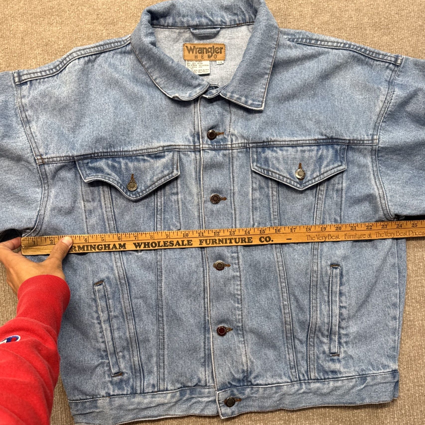 90s Wrangler RUGGED WEAR DENIM JACKET