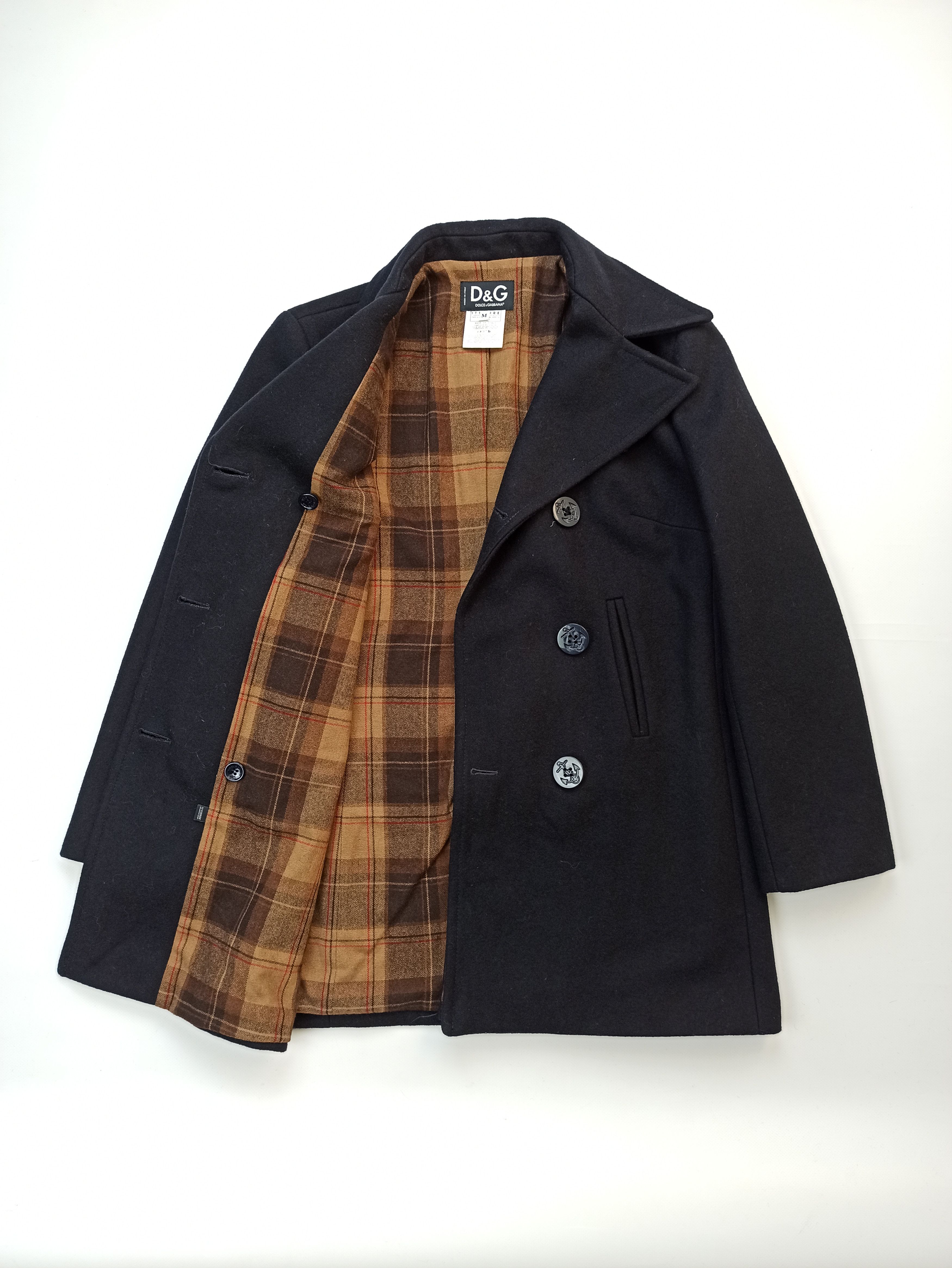 Dolce & Gabbana Dolce&Gabbana Wool Сoat Size M / US 6-8 / IT 42-44 - 1 Thumbnail