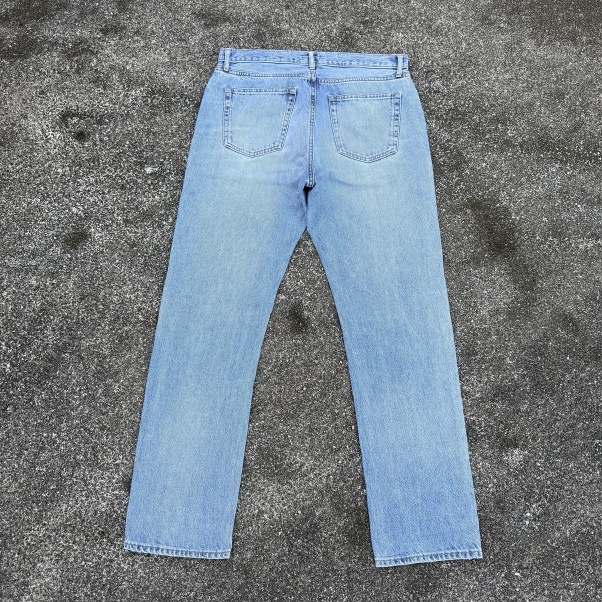 Jean VINTAGE JAPANESE DENIM STRAIGHT FADED JEAN PANTS Size US 33 - 11 Thumbnail