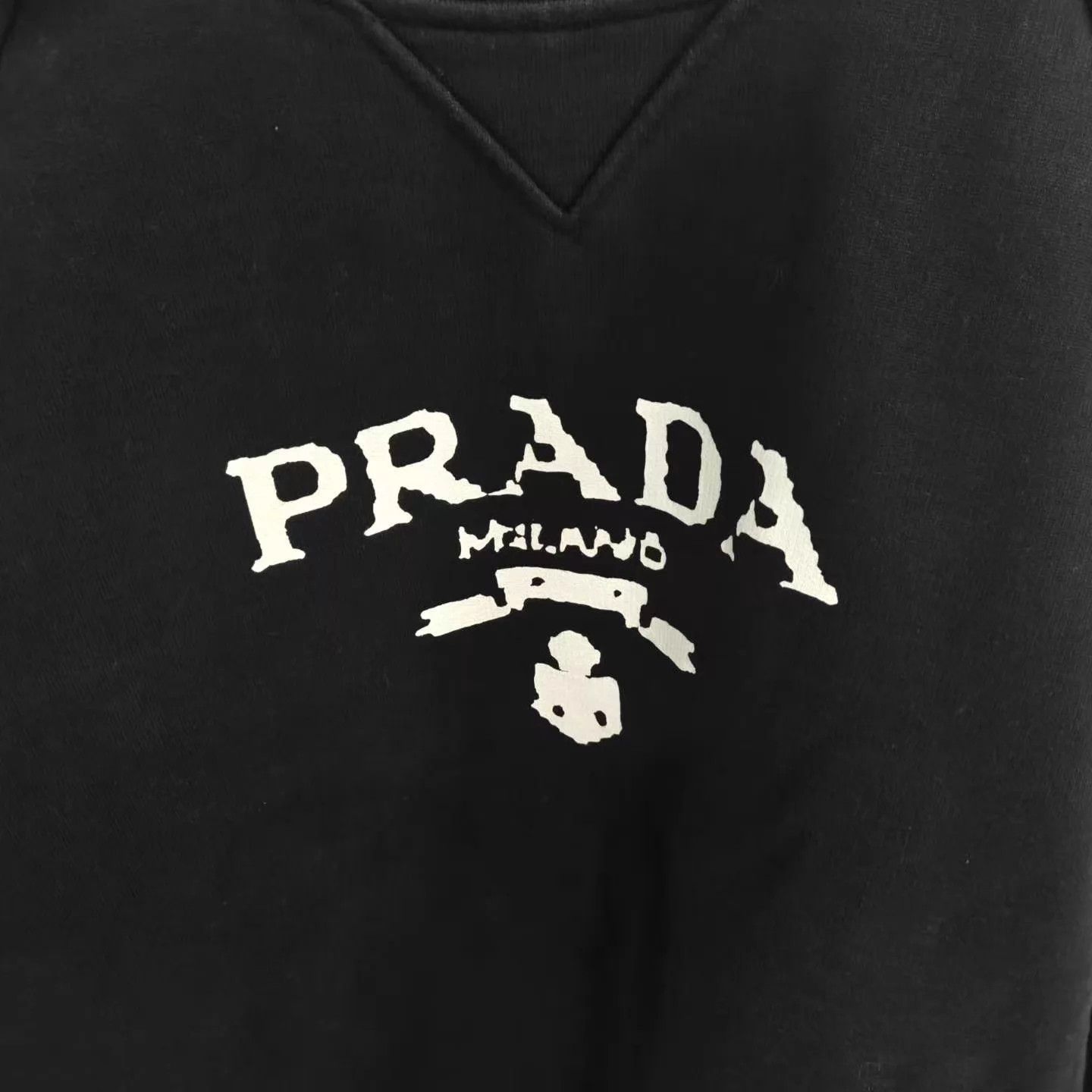 Prada Prada Slogan Hoodie 95 New Size S Size US S / EU 44-46 / 1 - 3 Thumbnail