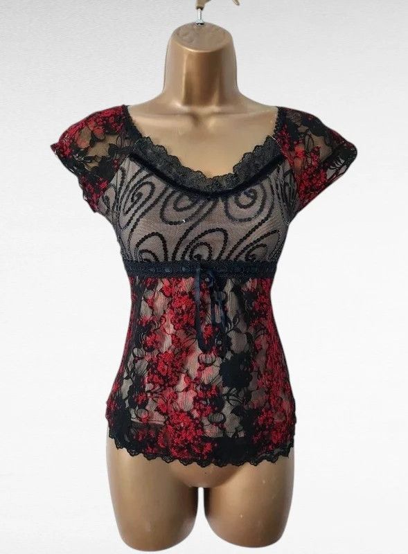 Vintage Vintage lace top 10 Size M / US 6-8 / IT 42-44 - 1 Thumbnail