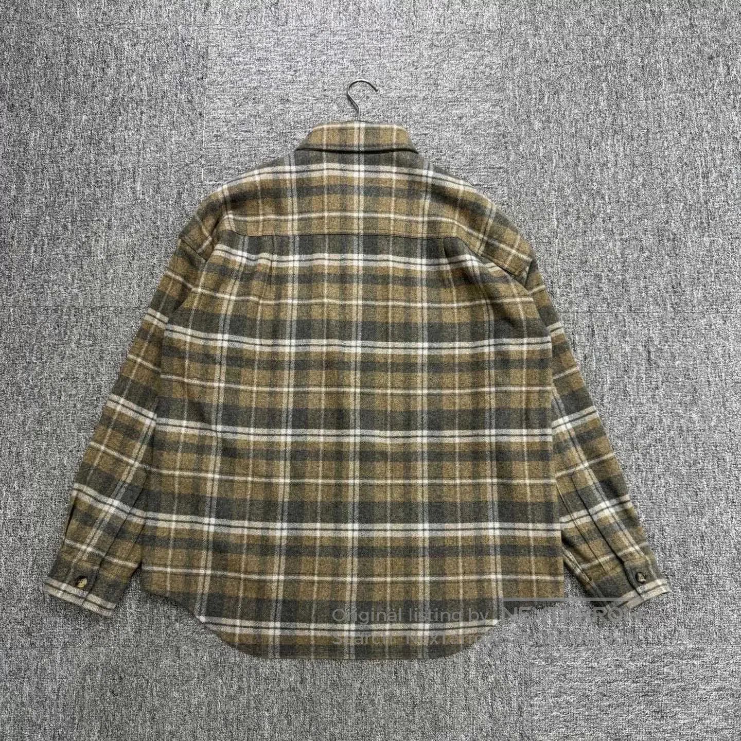 Loro Piana Loro Piana Plaid Wool Shirt Size M. Size US M / EU 48-50 / 2 - 5 Thumbnail