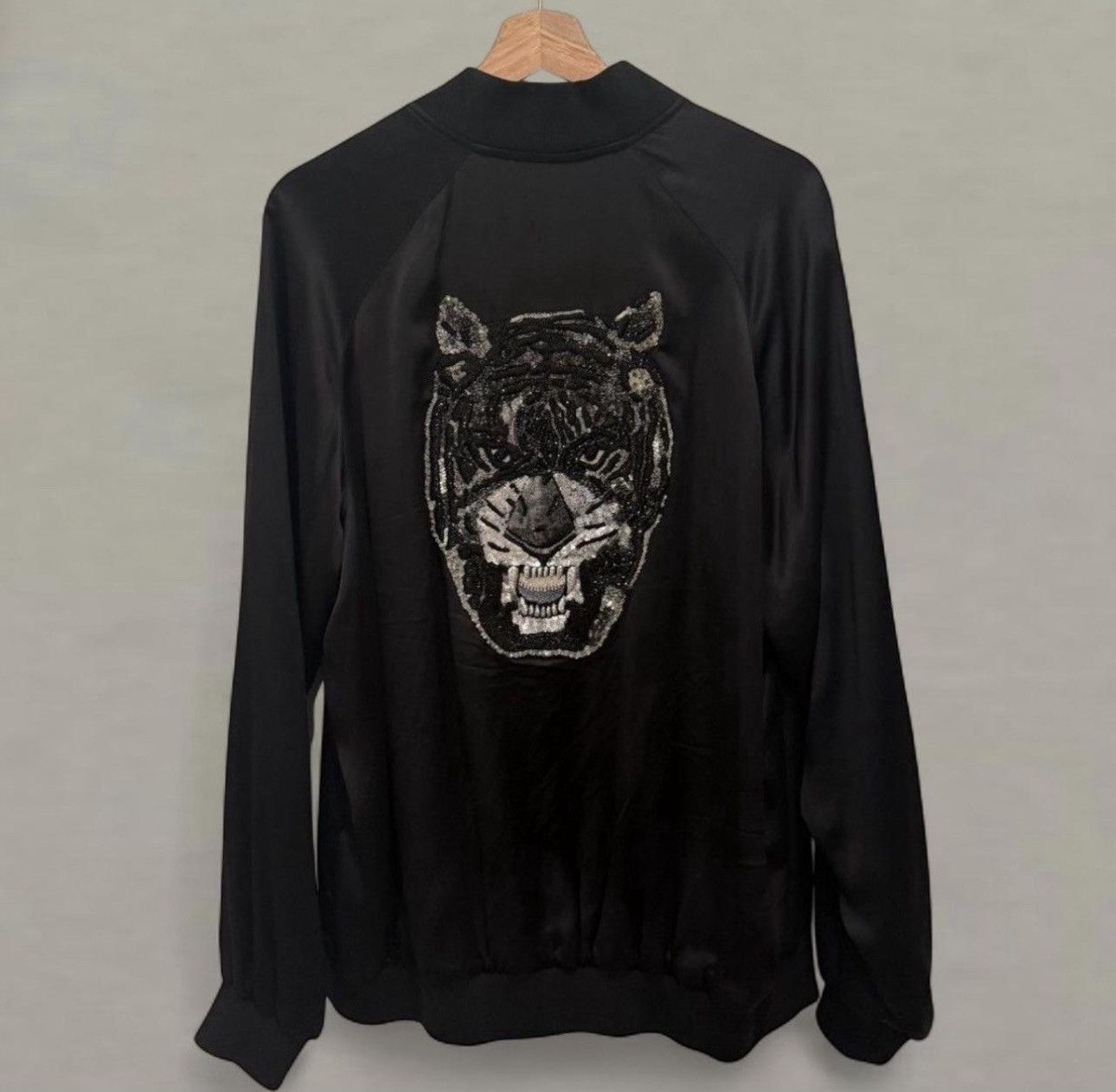 Saint Laurent Paris Saint Laurent 2016 Palladium Tiger "Teddy" Bomber Jacket M Size US M / EU 48-50 / 2 - 1 Thumbnail