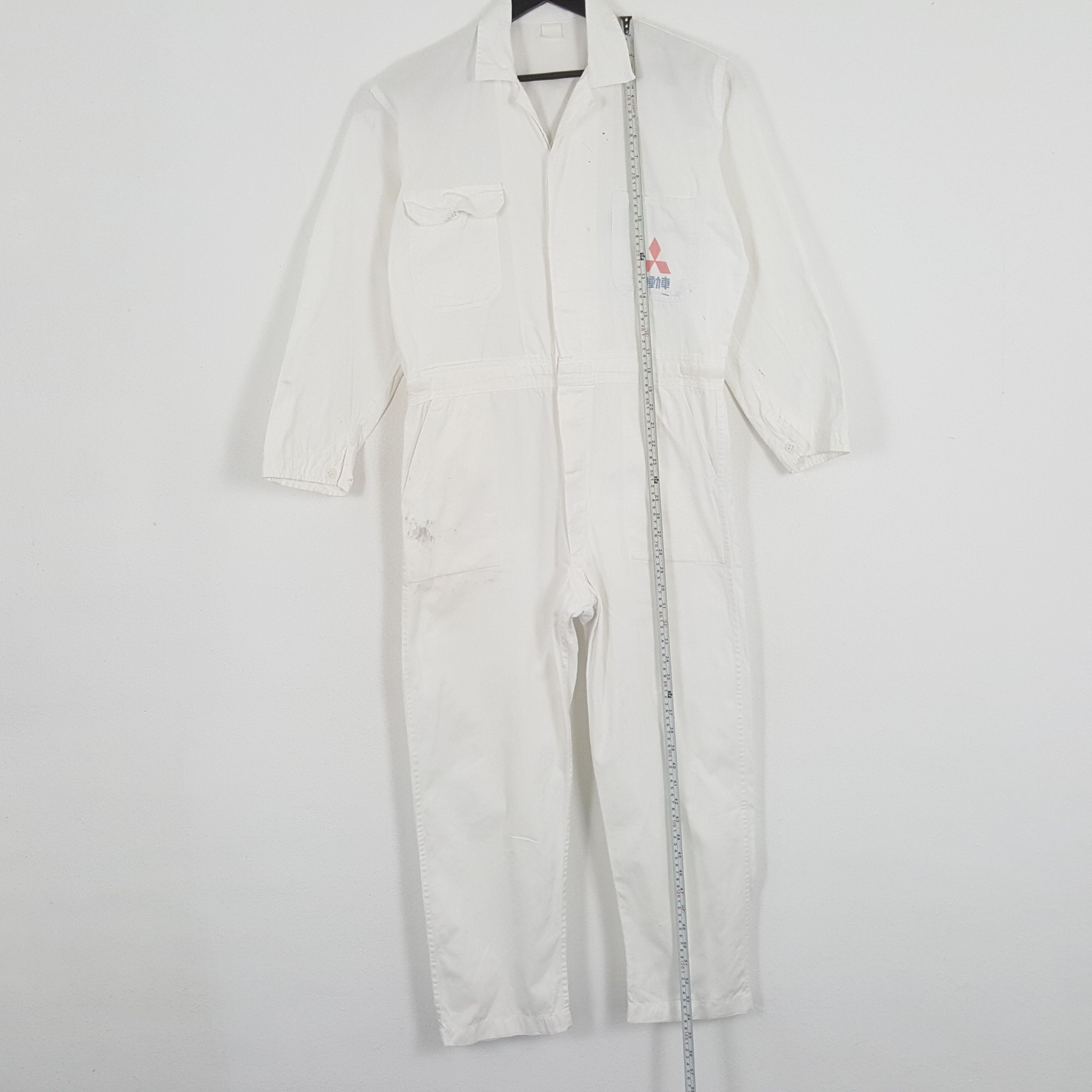 Japanese Brand × Vintage MITSUBISHI RALLI ART Workwear Style Custom Coverall Jacket Size US M / EU 48-50 / 2 - 7 Thumbnail