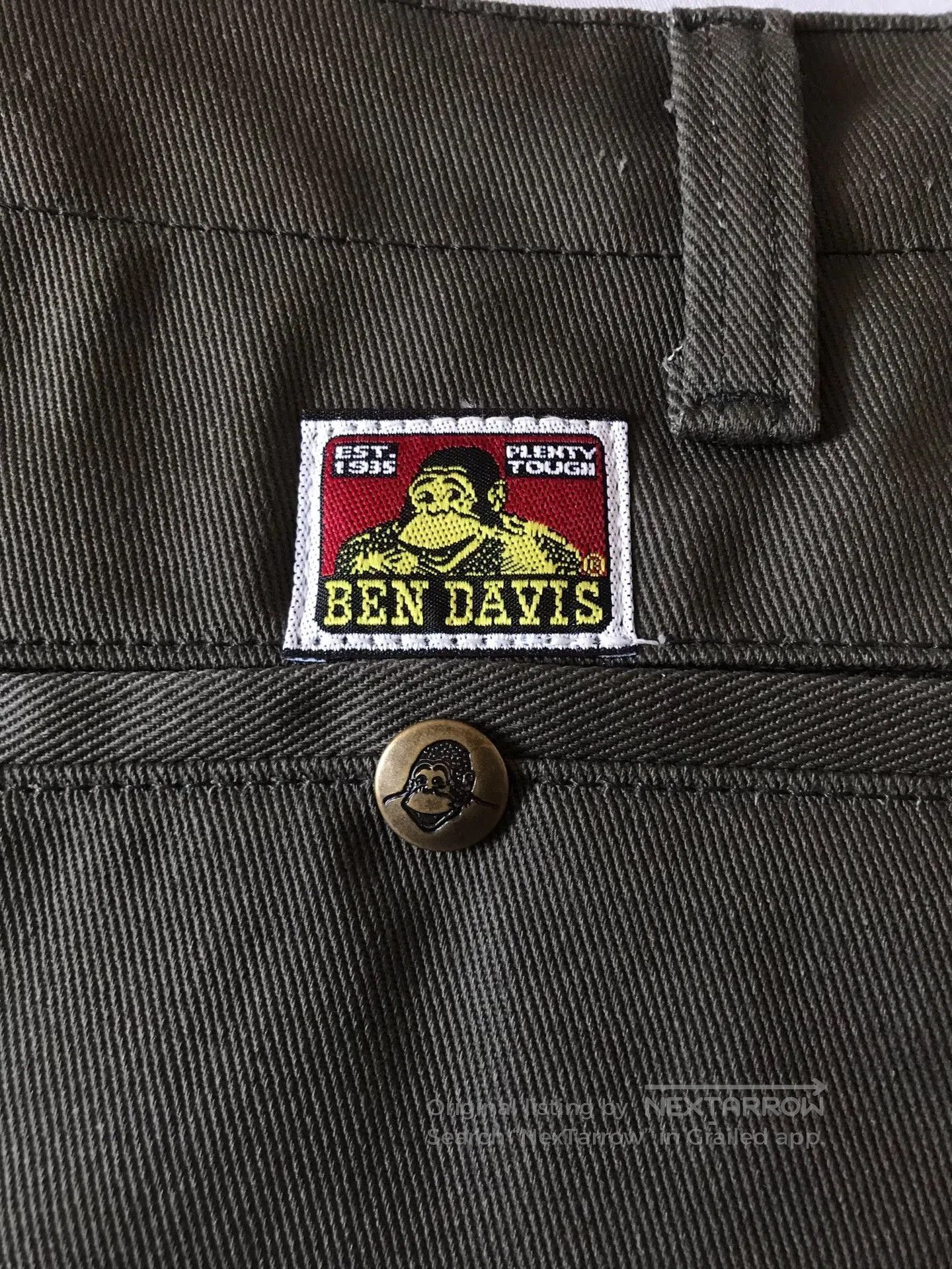Ben Davis Ben Davis 657 Chino Work Pants W36L30. Size US 36 / EU 52 - 6 Thumbnail