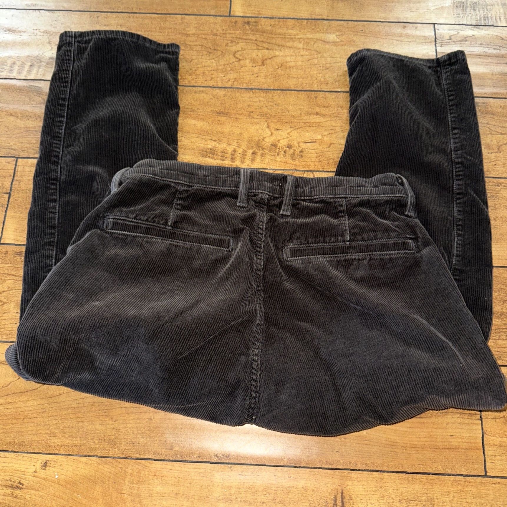 Vince VINTAGE Vince Corduroy Cargo Pants Men Brown 31x24 USA Cargo Corduroy Size US 31 - 4 Thumbnail