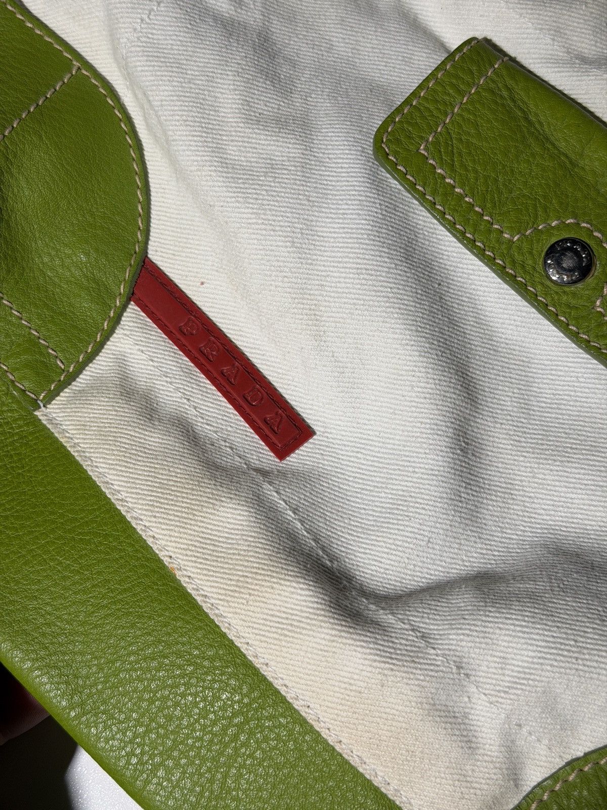 Prada Prada sport red tab rare vintage bag Size ONE SIZE - 8 Thumbnail