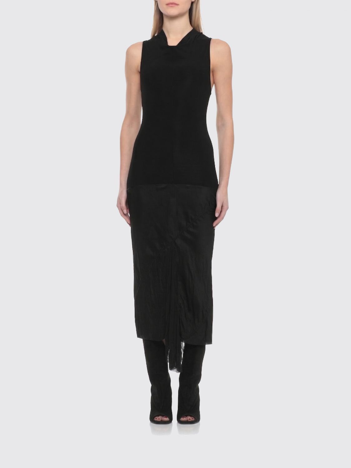 Rick Owens Rick Owens Dress Woman Black Size S / US 4 / IT 40 - 1 Thumbnail