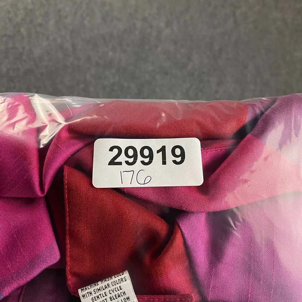 Other Sag Harbor Top Women's 14 Check Pink Button Up Polyester Size XL / US 12-14 / IT 48-50 - 7 Thumbnail