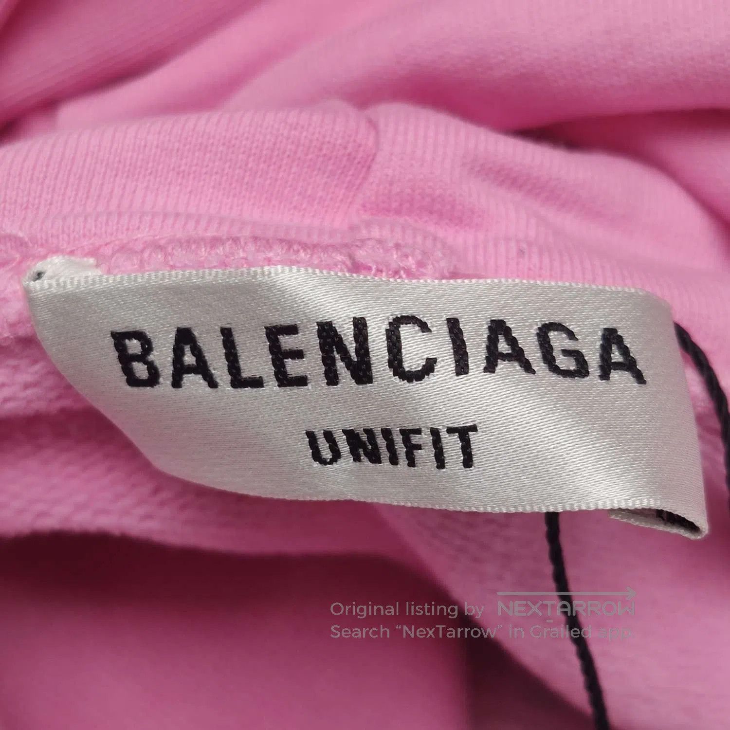 Balenciaga Balenciaga Cotton Logo Hoodie M Pink. Size US M / EU 48-50 / 2 - 2 Thumbnail