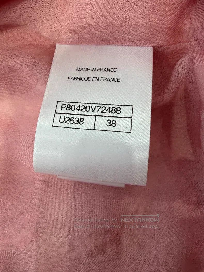 Chanel Chanel Pink plaid jacket Size XS / US 0-2 / IT 36-38 - 5 Thumbnail
