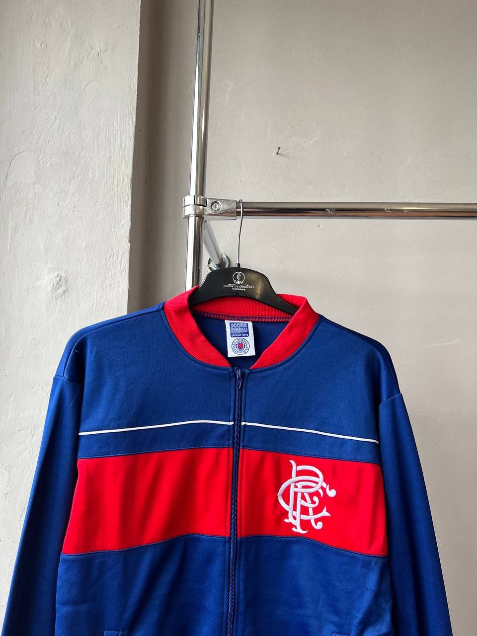 Vintage 1980’S GLASGOW RANGERS REMAKE ZIP SOCCER FOOTBALL JACKET L Size US L / EU 52-54 / 3 - 3 Thumbnail