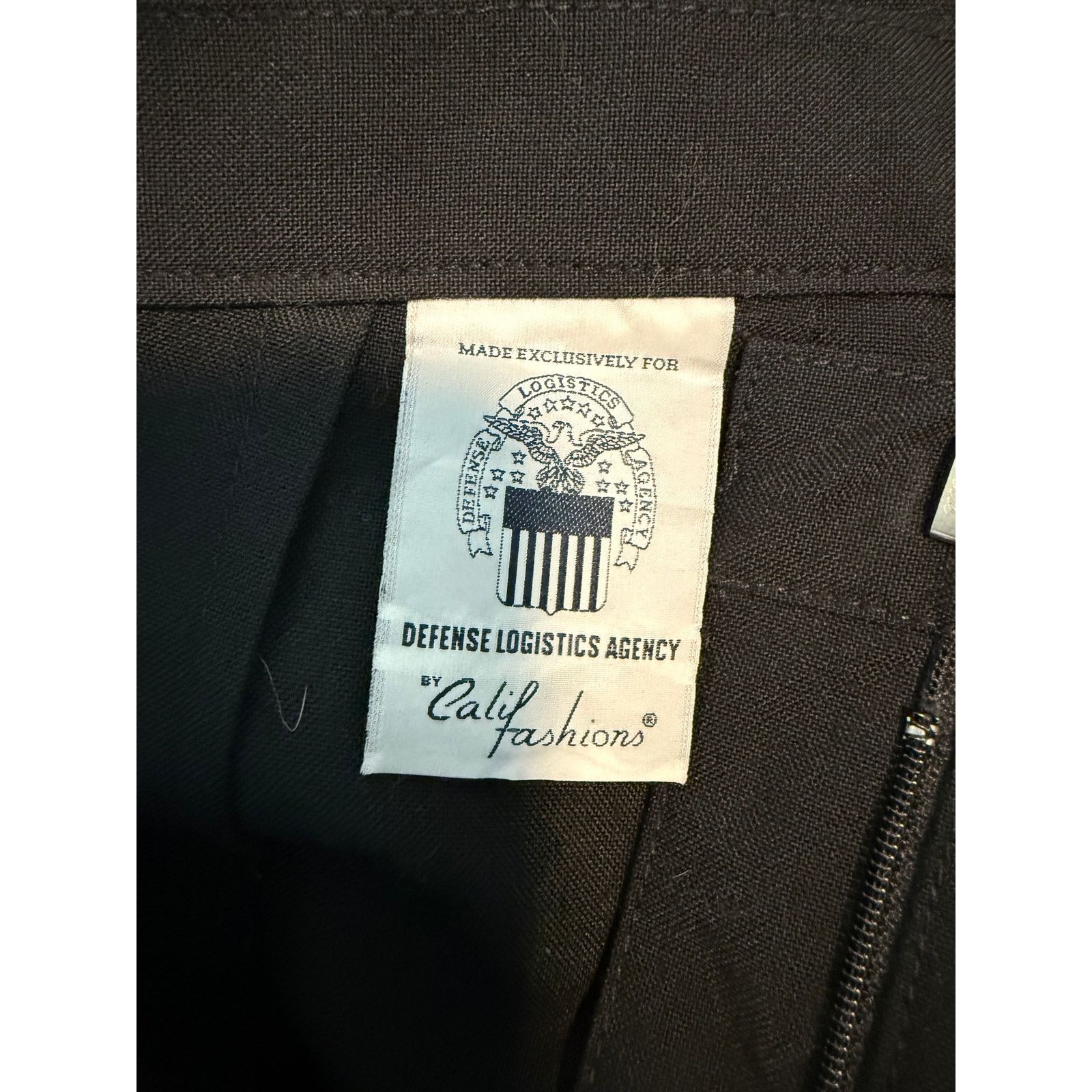 Other Cali Fashion Black Dress Women Military Pants 12JP - F017 Size 34" / US 12 / IT 48 - 4 Thumbnail