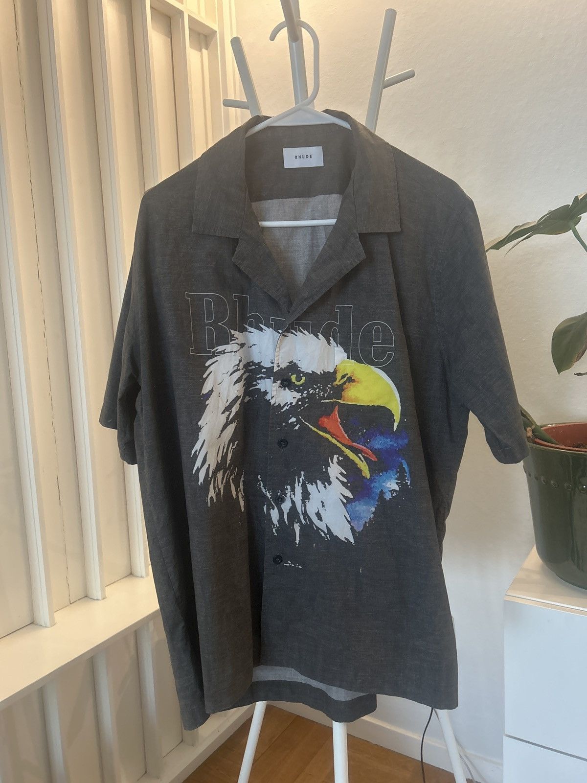 Rhude Rhude Eagle short-sleeve bowling shirt Size US M / EU 48-50 / 2 - 1 Thumbnail