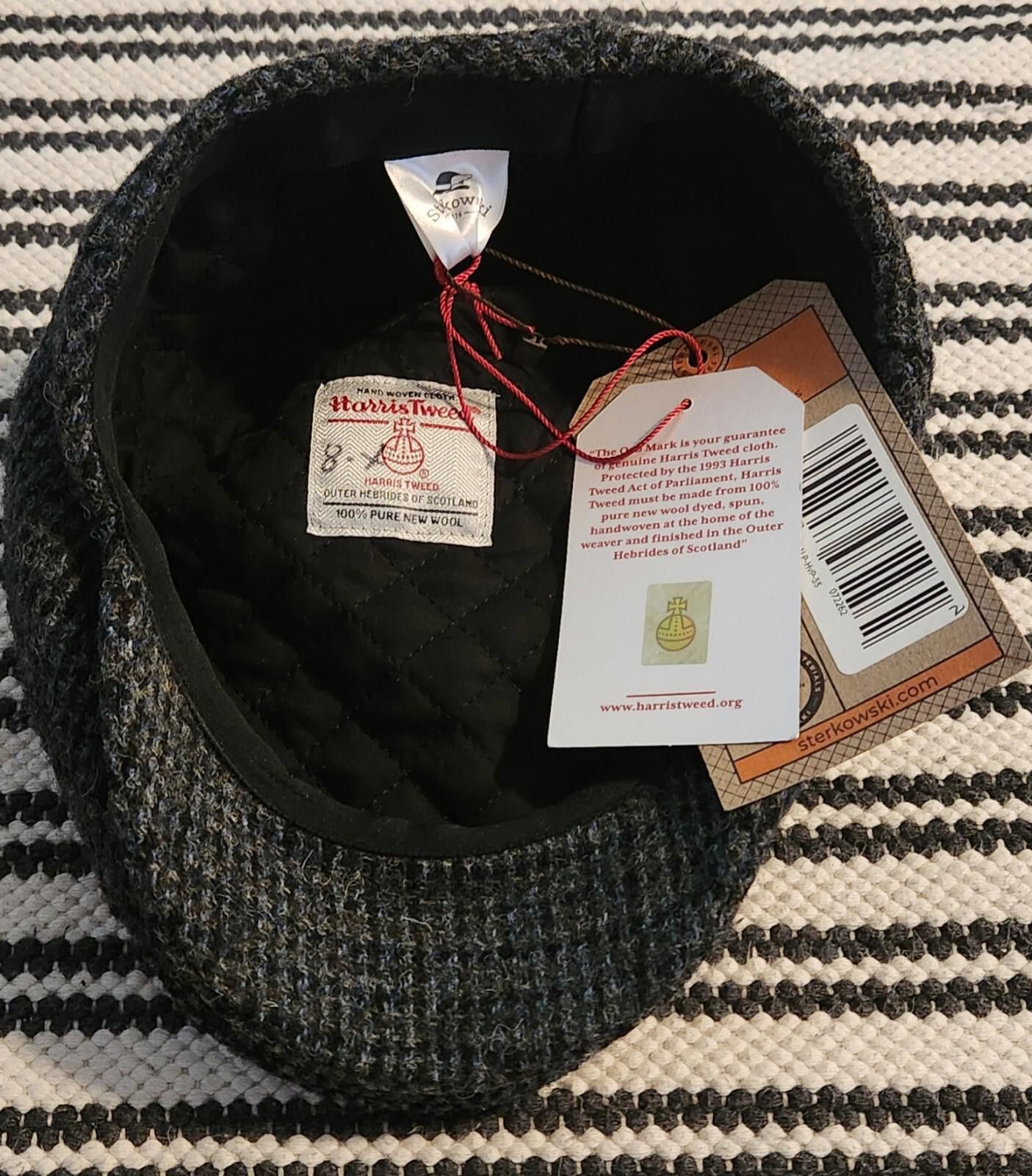 Tilley Tilley Endurables Harris Tweed Newsboy SzS Wool Scotland NWT Size ONE SIZE - 3 Thumbnail