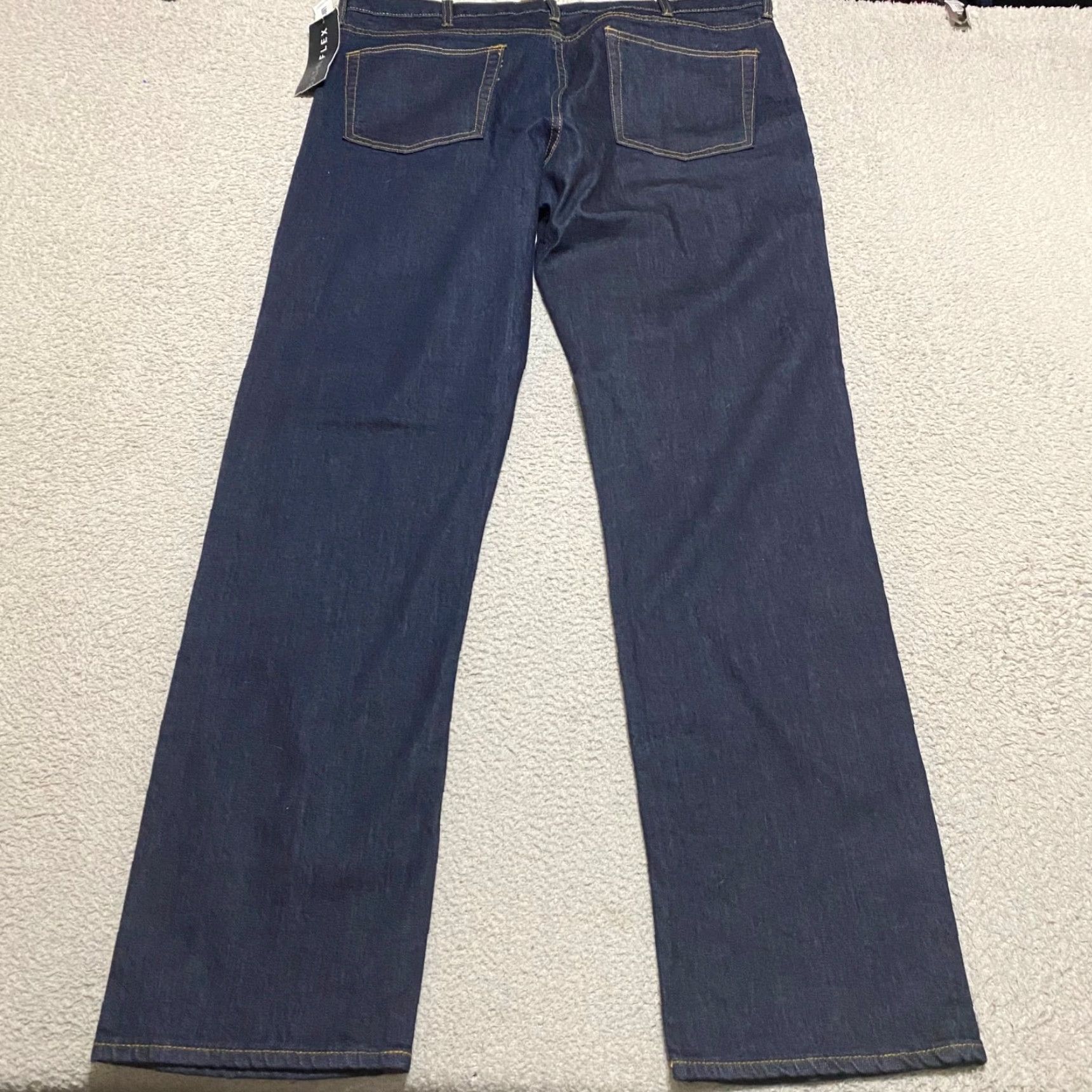 Old Navy Old Navy Jeans Blue Denim Dark Wash 40x36 NWT Mens Straight Mid Rise 5-Pocket Denim Cotton Size US 40 / EU 56 - 2 Thumbnail
