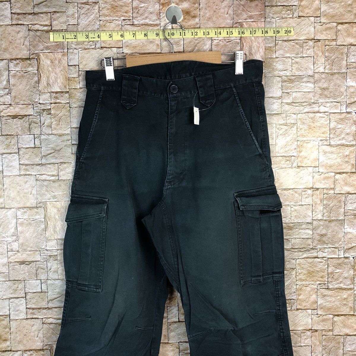 Japanese Brand Japan vintage faded blue Cargo utility Pants #A634 Size US 31 - 2 Thumbnail
