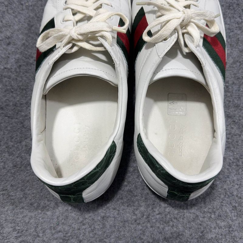 Gucci Gucci Ace Low-Top Fashion Sneakers for Men Size US 9.5 / EU 42-43 - 8 Thumbnail