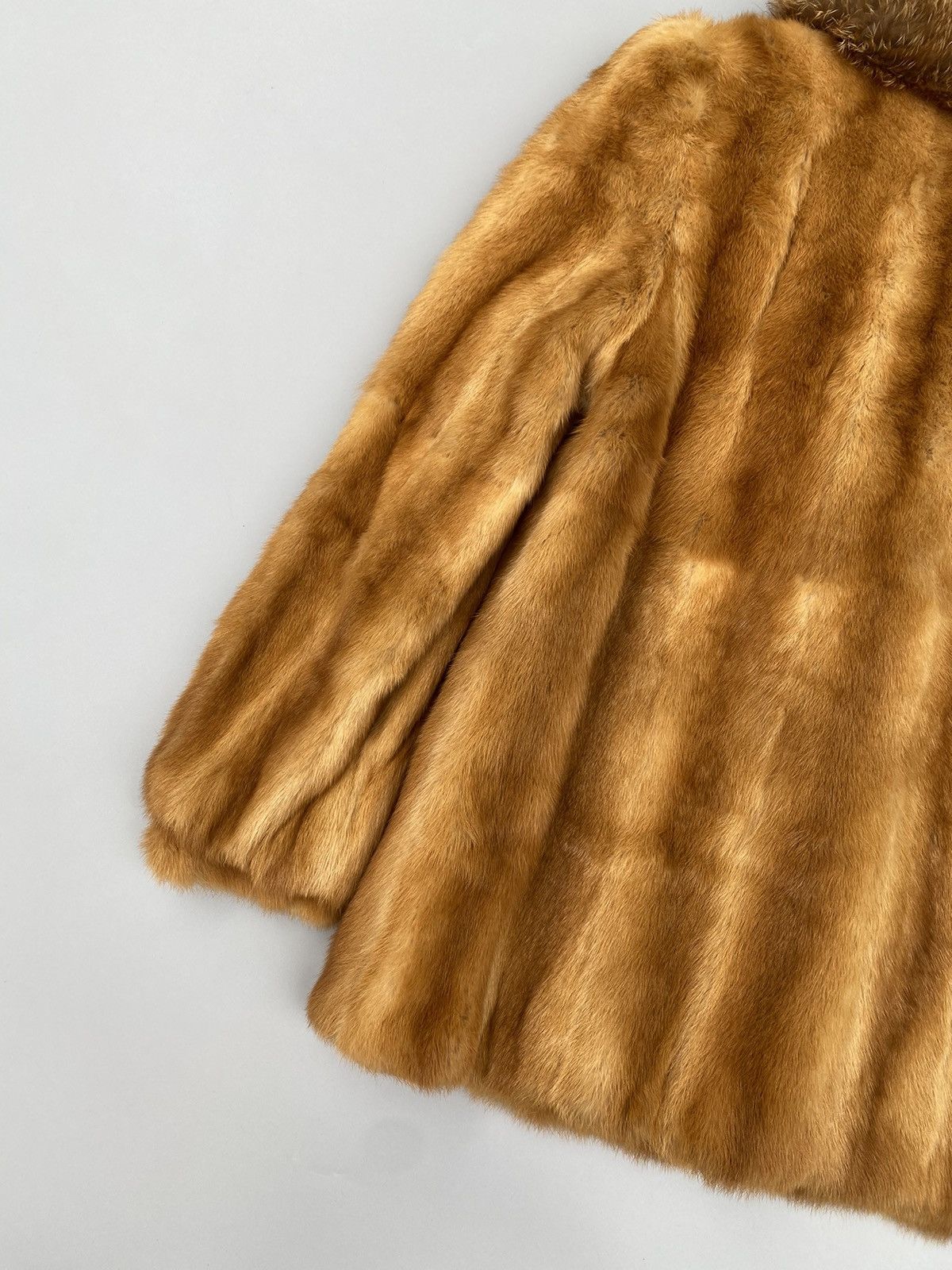 Vintage Vintage- Universal Fur Co - Single Hook Fox Fur Coat Size S / US 4 / IT 40 - 22 Thumbnail