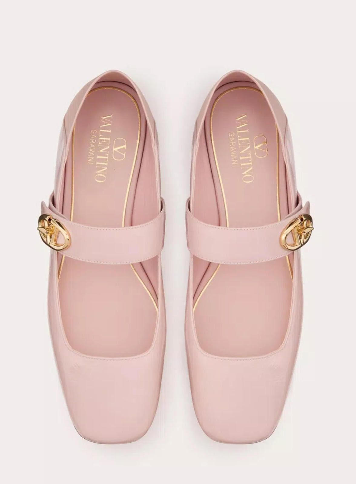 Other Valentino Mary Jane V-Logo Ballerina Flat Size US 7.5 / IT 37.5 - 4 Thumbnail