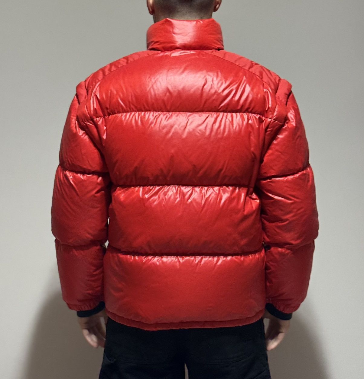 Moncler Rare Moncler Grenoble Red Down Vest Puffer Jacket Size L / US 10 / IT 46 - 22 Thumbnail