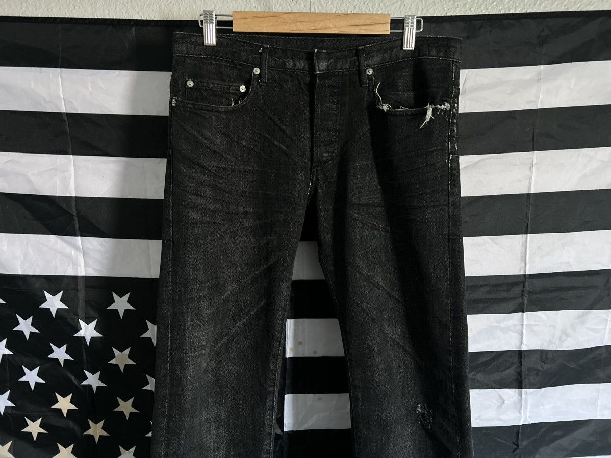 Dior 2003 “Follow Me” Whiskered Denim Size US 30 / EU 46 - 4 Thumbnail
