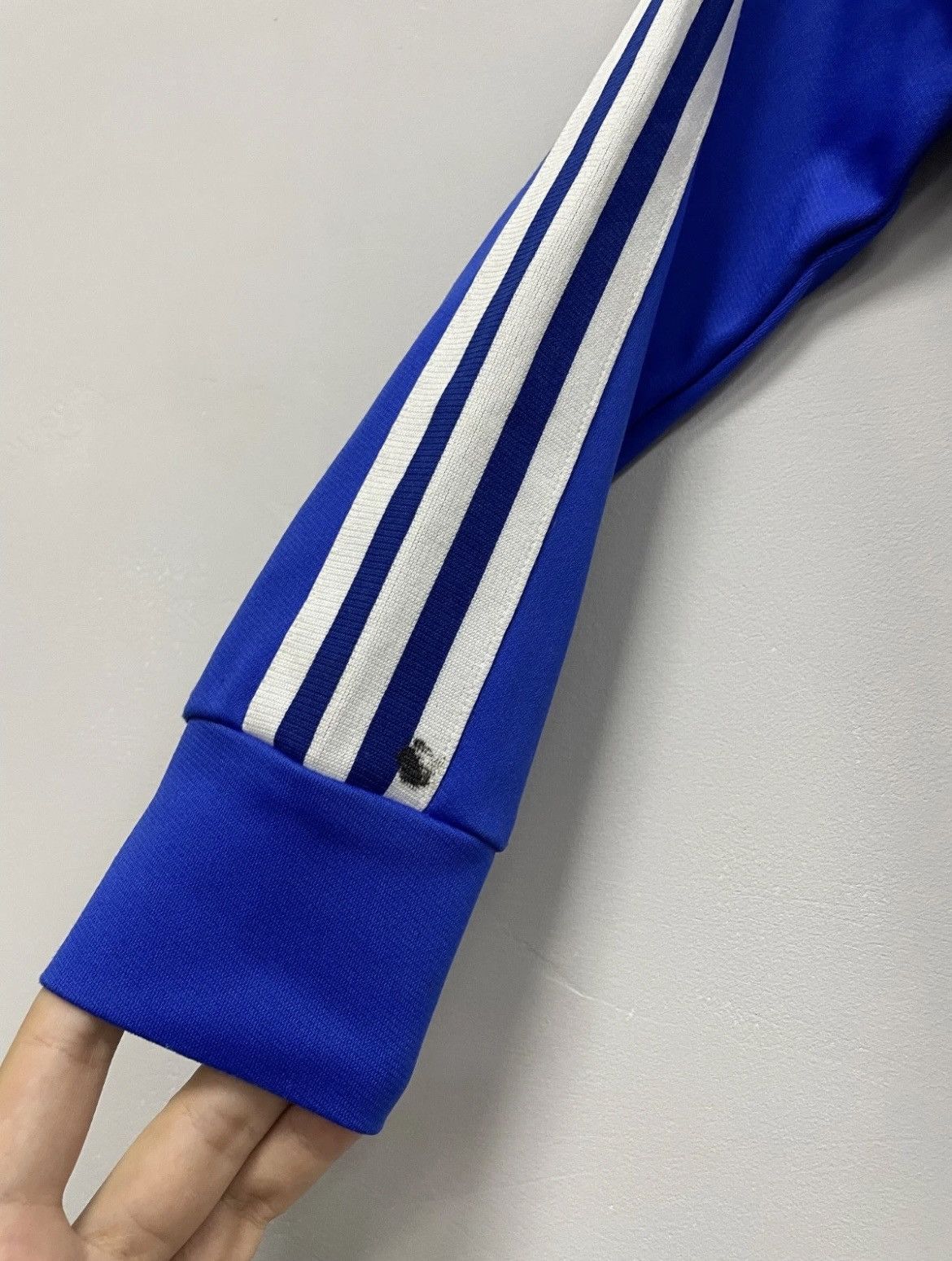 Adidas Adidas Vintage 90s Blue Track Jacket Track Top Womens Size 6 Size M / US 6-8 / IT 42-44 - 6 Thumbnail