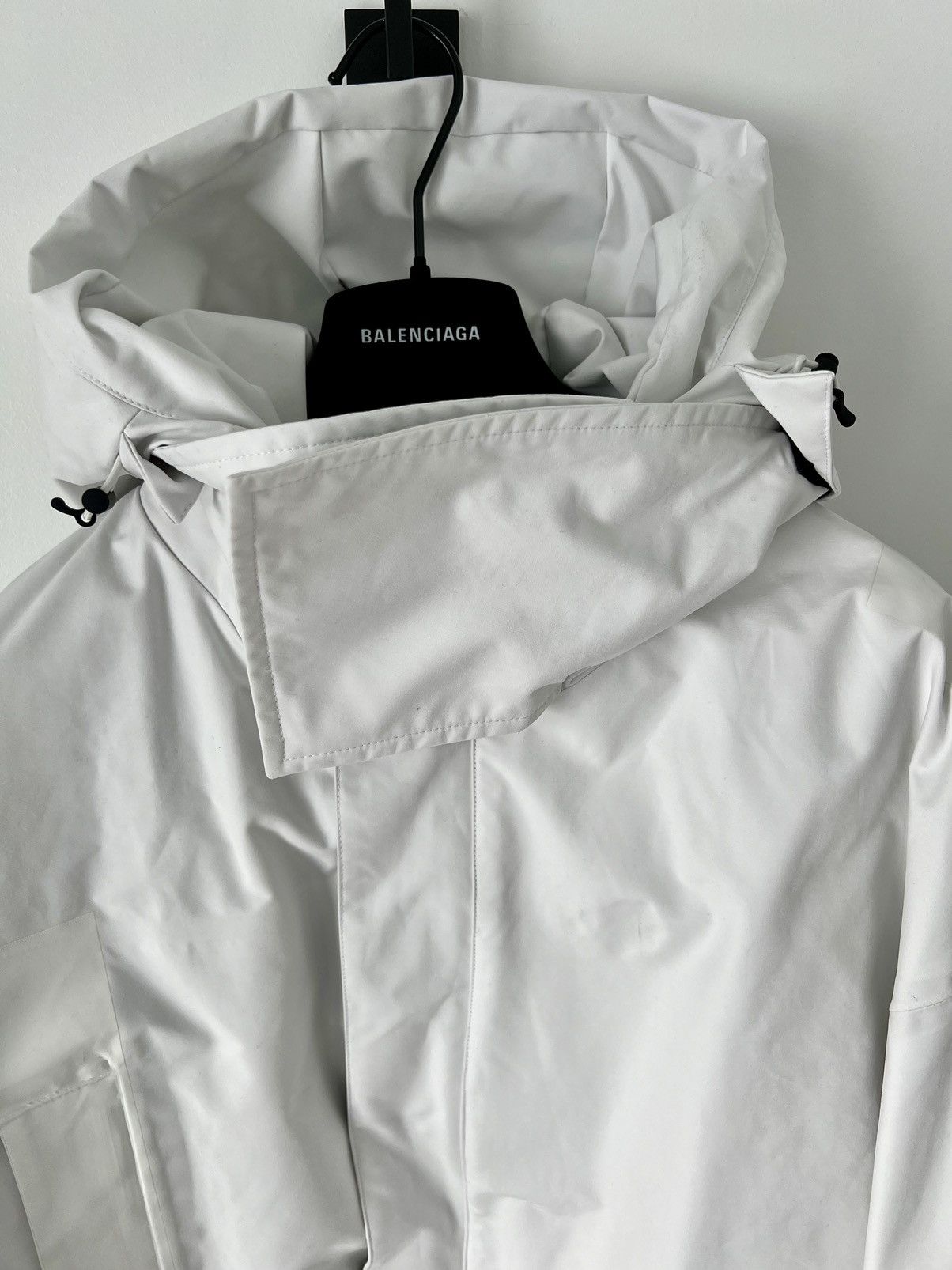 RAF SIMONS X.P.R-01 ホワイトジャケット New Raf Simons X TEMPLA White Oversized Parka Jacket L